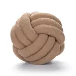 Cojín bola trenzado