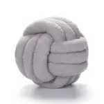 Cojín bola trenzado