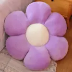 Cojín grande con forma de flor para bebé