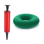 Cojín inflable para hemorroides con bomba incluida