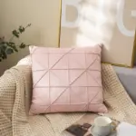 Cojín de terciopelo para el salón