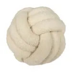 Cojín bola trenzado