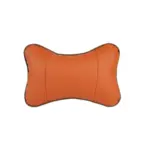 Cojín ergonómico cervical de imitación de cuero