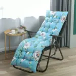 Cojín para tumbona de exterior con estampado floral