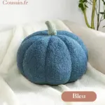 Cojín de calabaza azul