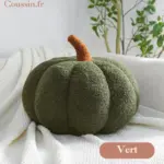 Cojín calabaza verde