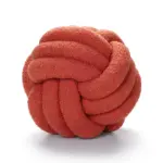 Cojín bola trenzado