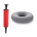 Cojín inflable para hemorroides con bomba incluida
