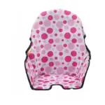 Cojín para trona de bebé con motivos de círculos